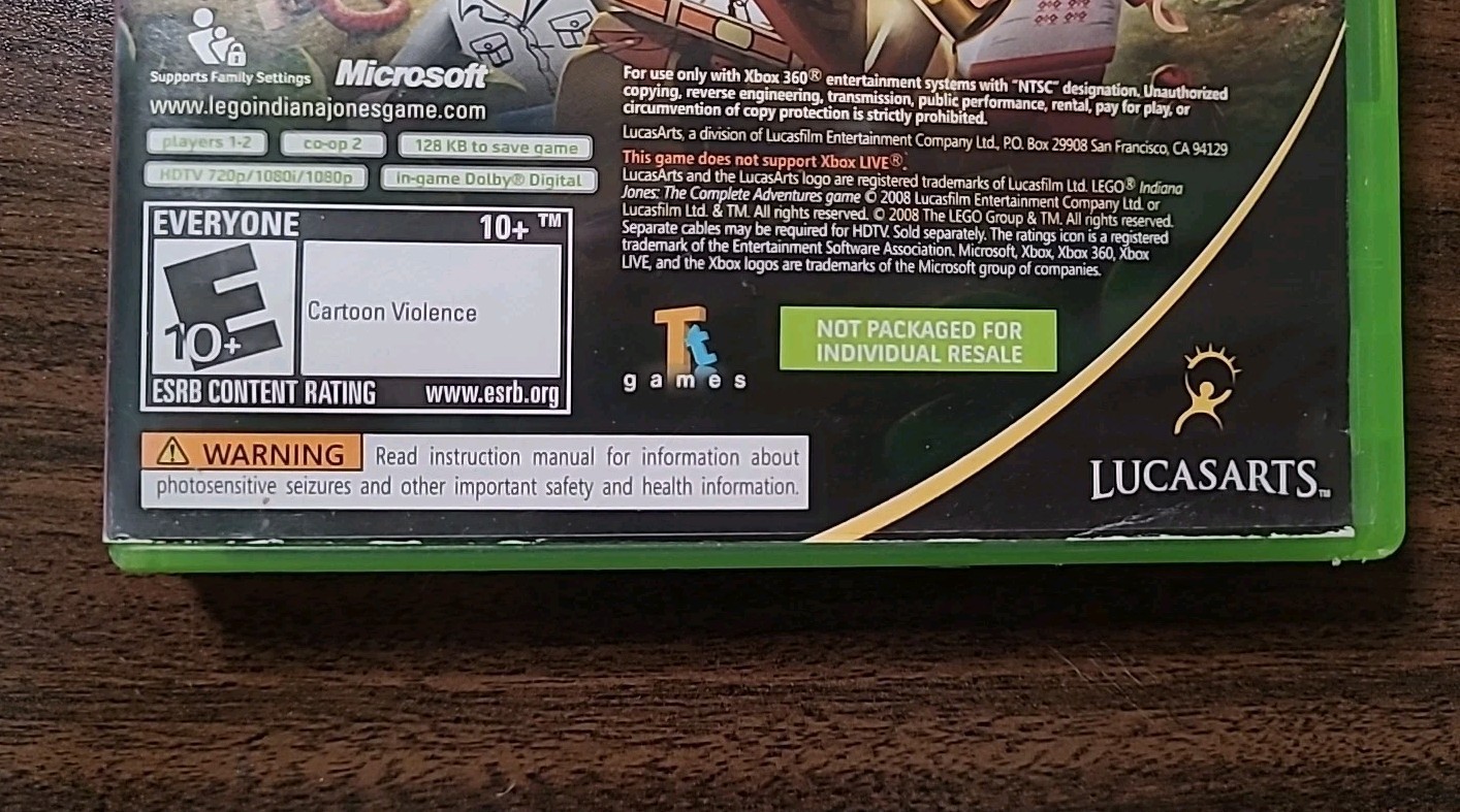 LEGO Indiana Jones: The Original Adventures & Kung Fu Panda – Xbox 360