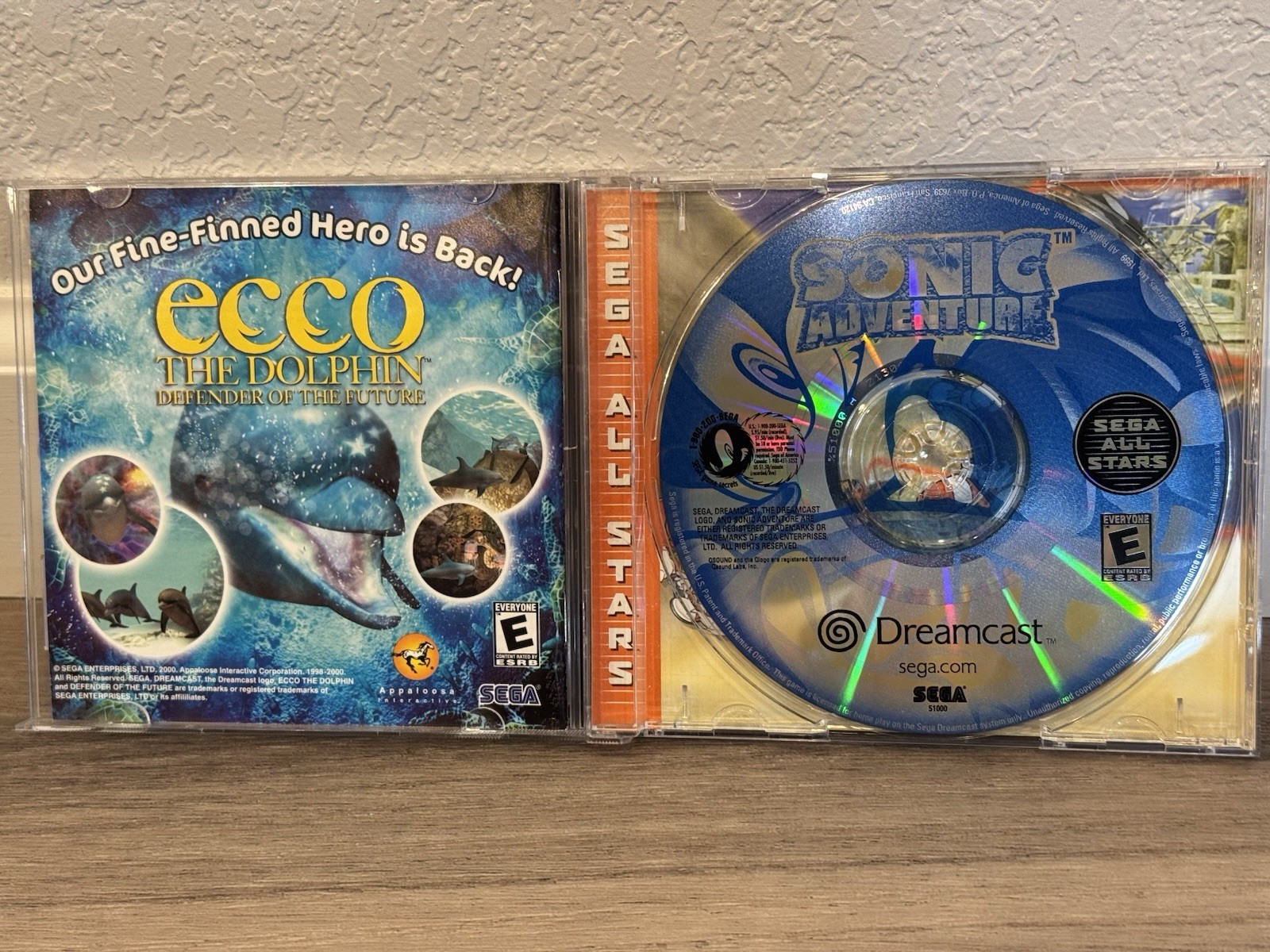 SEGA Dreamcast – Sonic Adventure [SEGA All Stars] – Complete/CIB – Tested Works