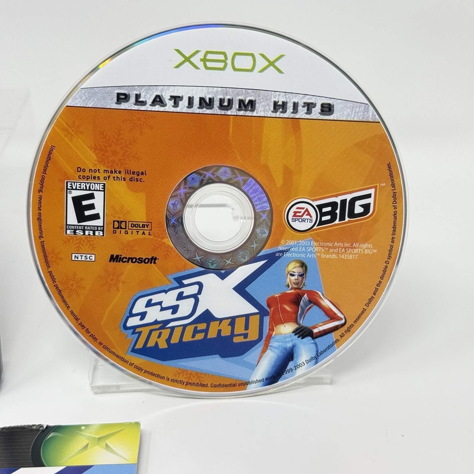 SSX Tricky Microsoft Xbox Original Complete CIB Tested