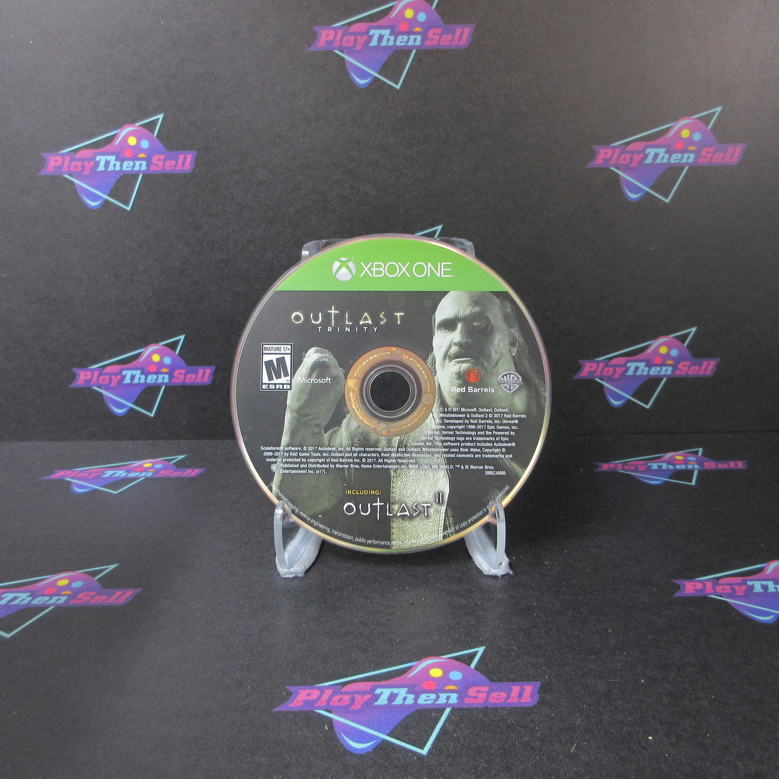 Outlast Trinity Disc 2 – Xbox One -Outlast 2- Disc Only – (See Pics)