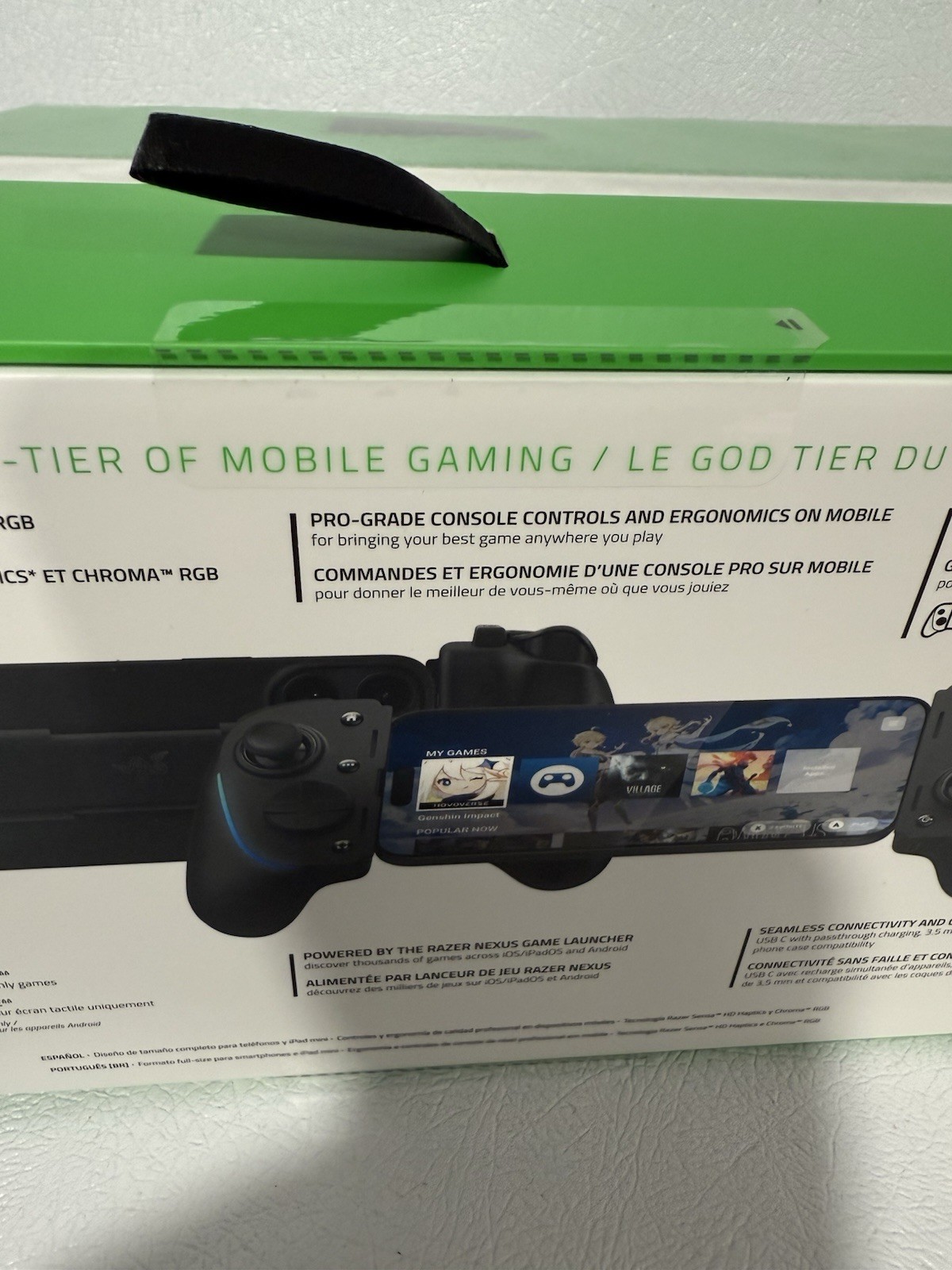 ONE – New Razer Kishi Ultra Mobile Gaming Controller For Android & Apple iPhone