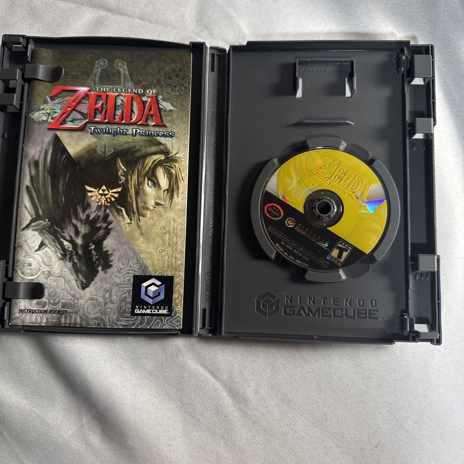 The Legend of Zelda: Twilight Princess (Nintendo GameCube, 2006) Tested/Working