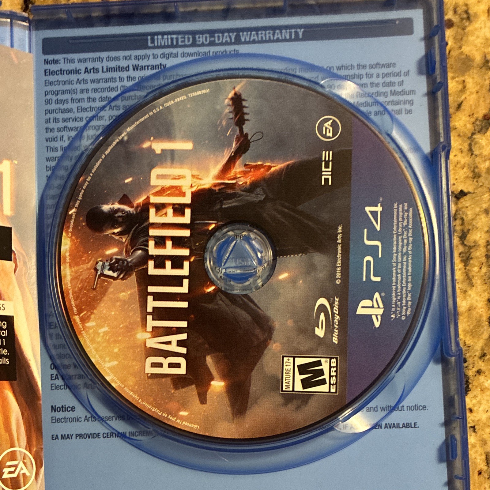 Electronic Arts Battlefield 1 (Battlefield Series) M PS4 Shooter War NTSC 2016