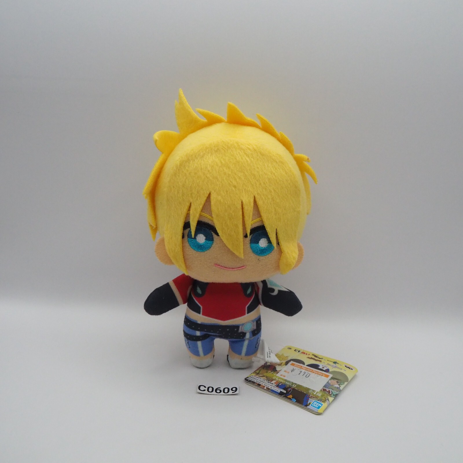 Tales of Destiny C0609 Kyle Dunamis Banpresto Bandai 6″ TAG Plush Toy Doll Japan