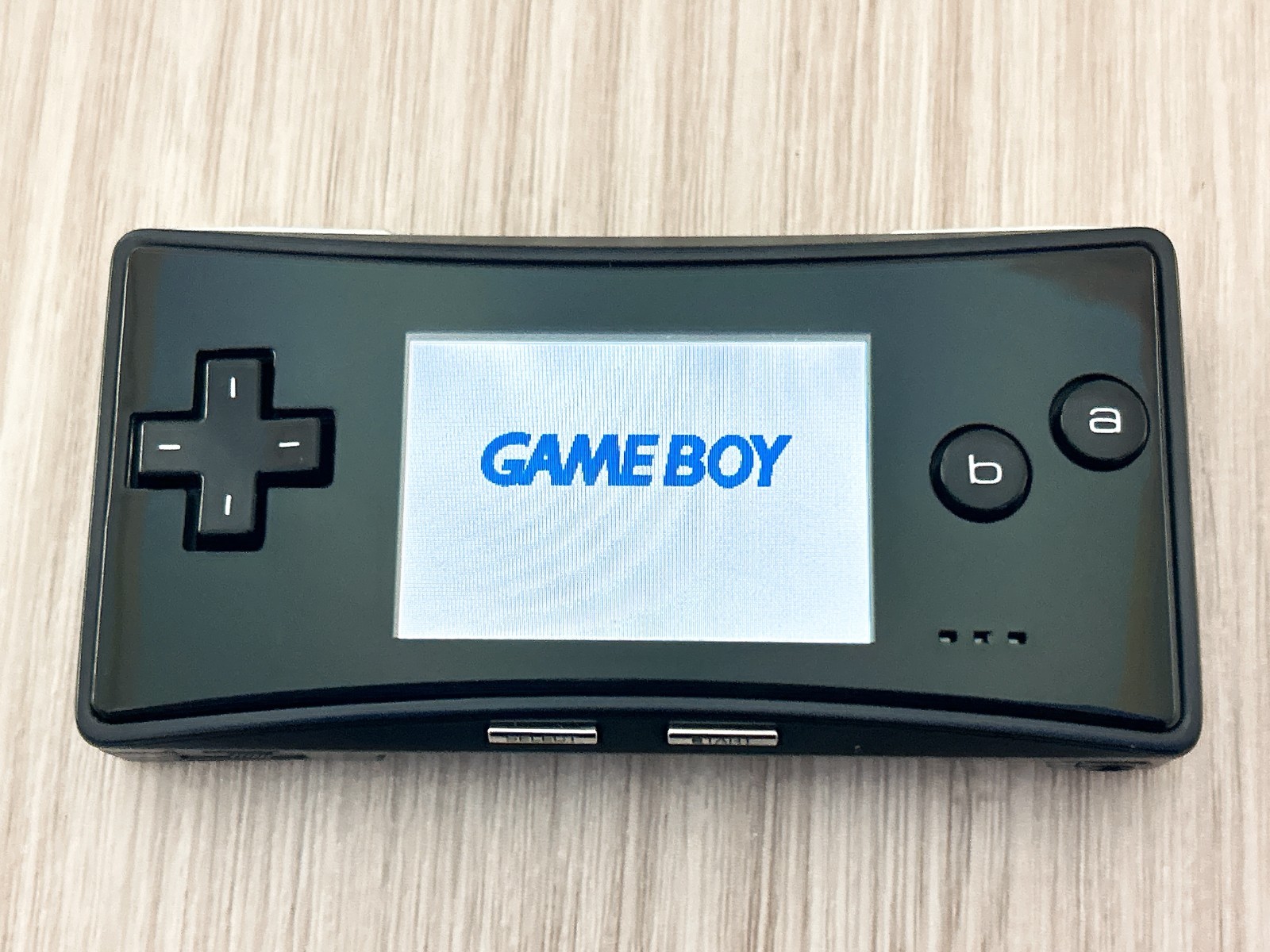 Nintendo GameBoy Micro Black Console Tested w/ Charger – Great