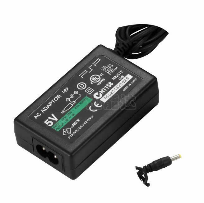 5V AC Adapter Home Wall Charger Power Supply Cord for Sony PSP 1000 2000 3000