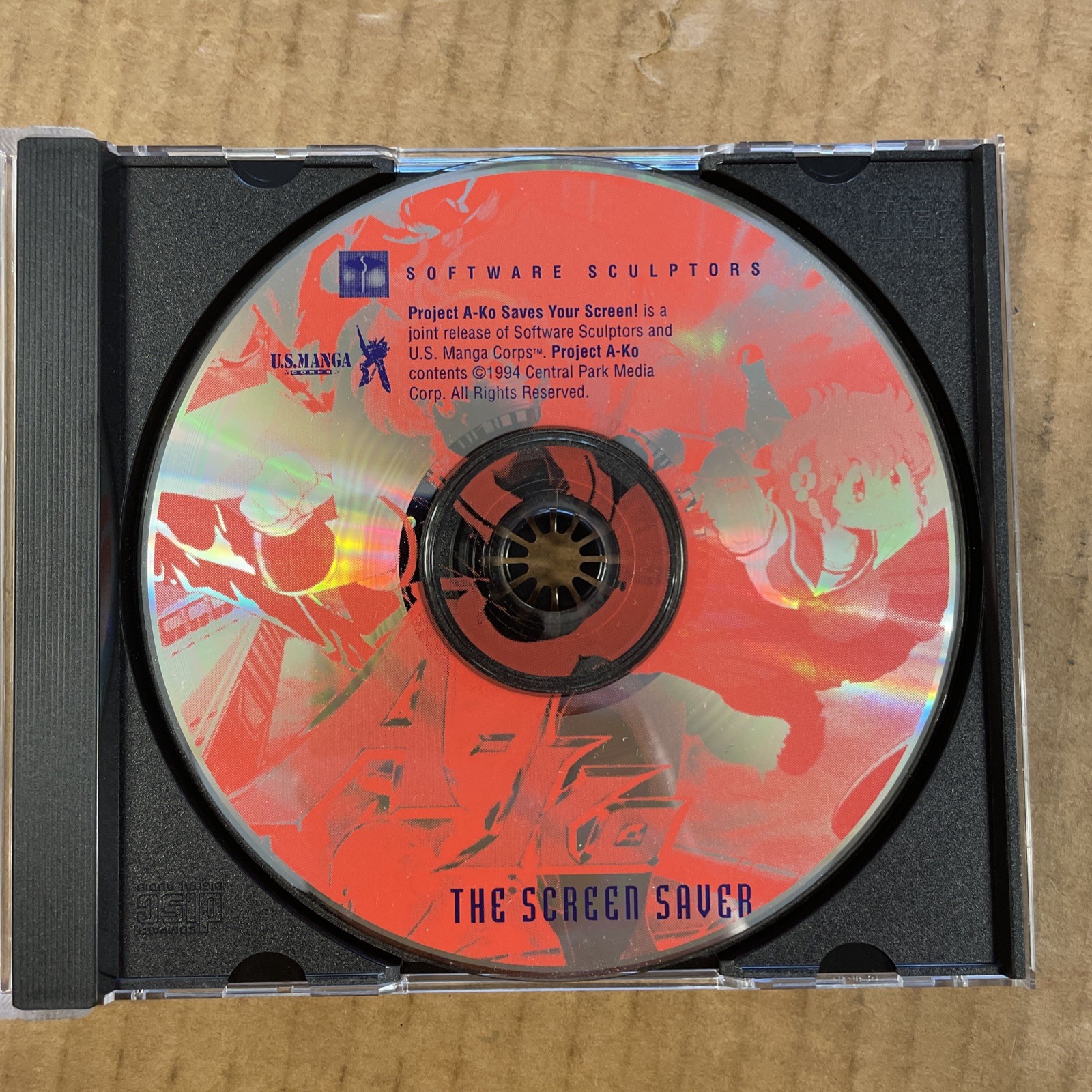 VTG Bubblegum Crisis Screen Saver Sealed PC/Mac CD-ROM 90s Anime Cyberpunk HTF
