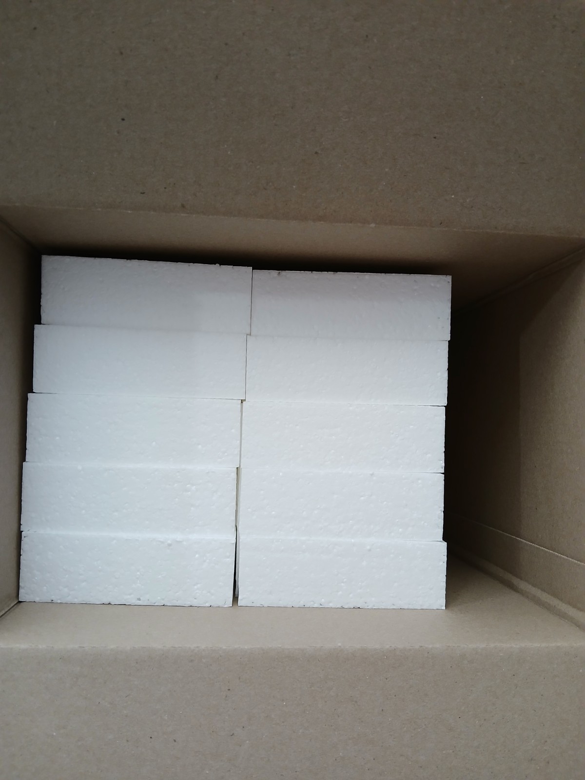 NES Styrofoam Insert Nintendo Game Box Replacement Foam Block- 50 Pieces