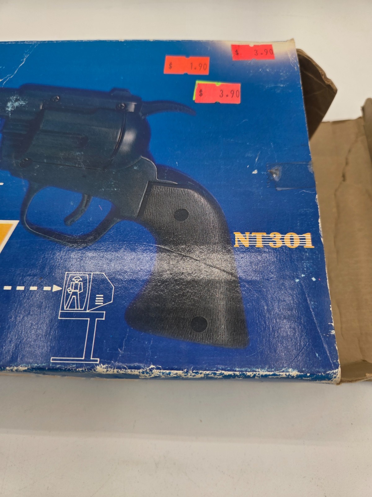 RARE VTG Video Shooting Series Infrared Light Gun NT301 (Nintendo/Famicon?) READ