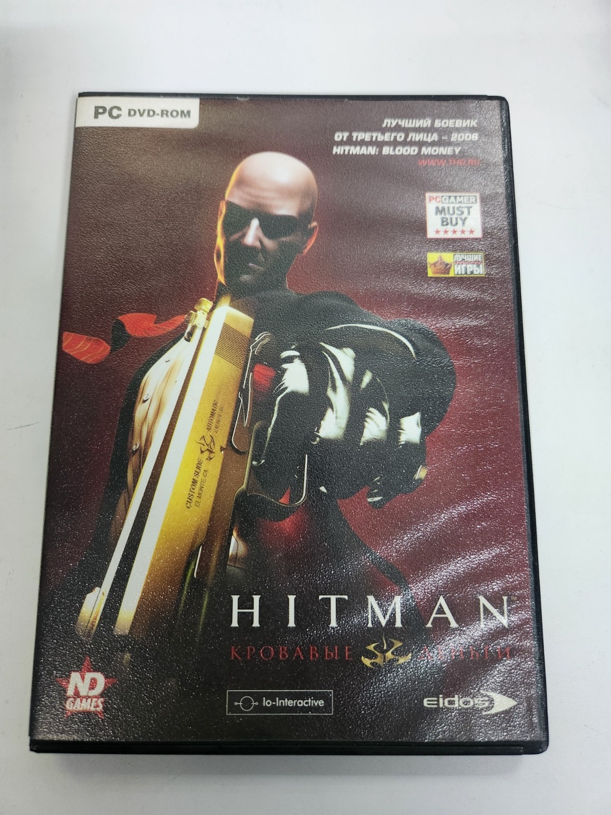 Hitman: Blood Money DVD for PC russian edition