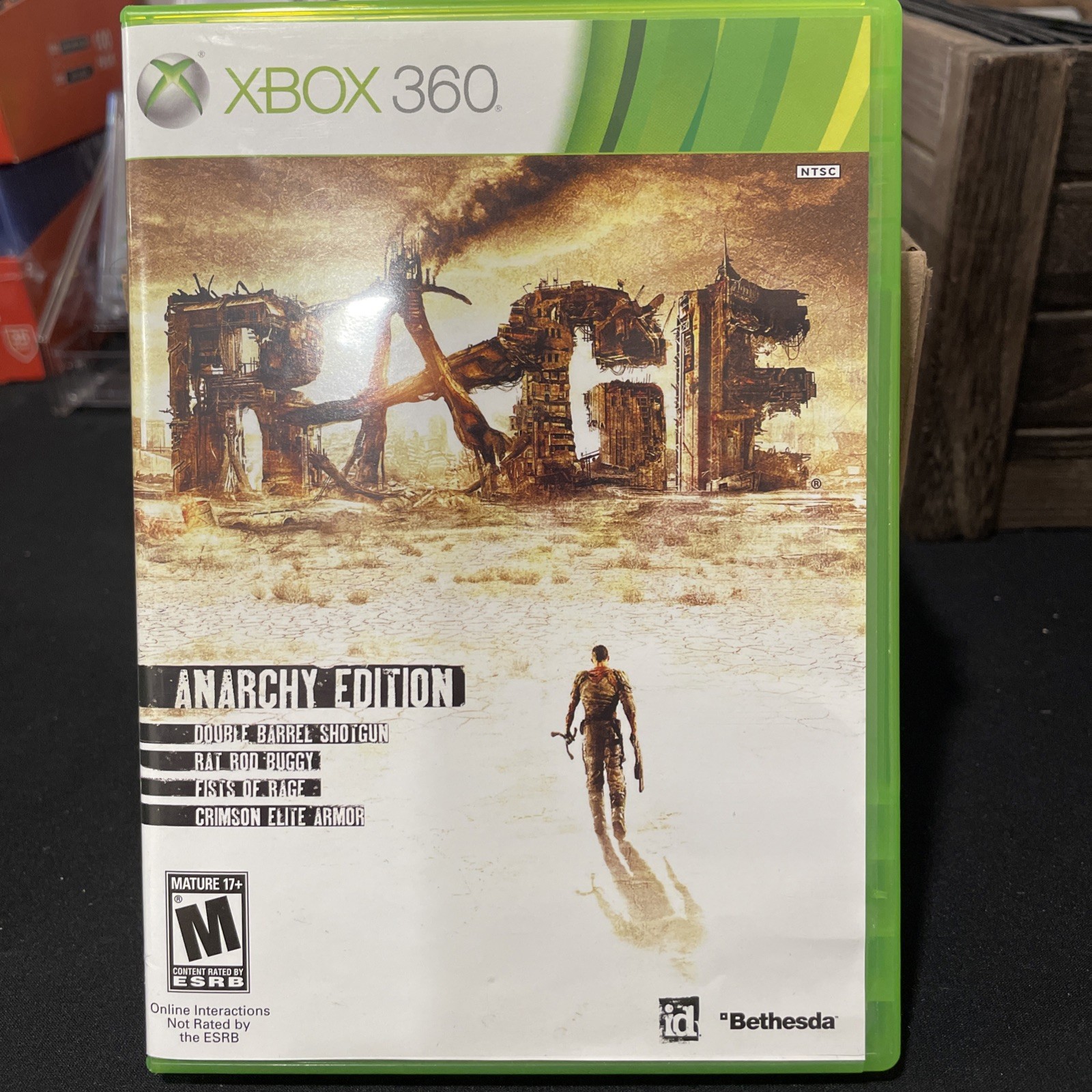 Rage (Microsoft Xbox 360, 2011) Complete Tested Working