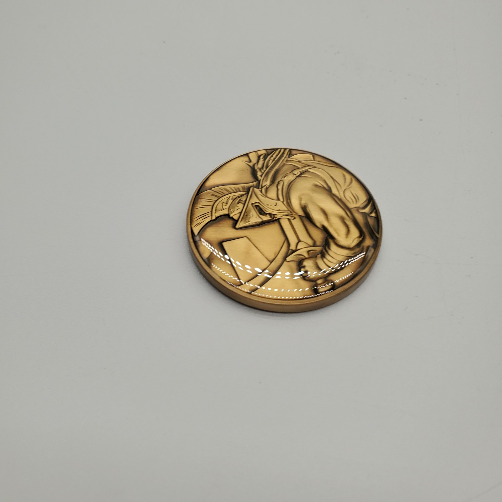 Promo Challenge Coin for Amazon New Worlds Lumberyard 1.6 Video Game – Coated