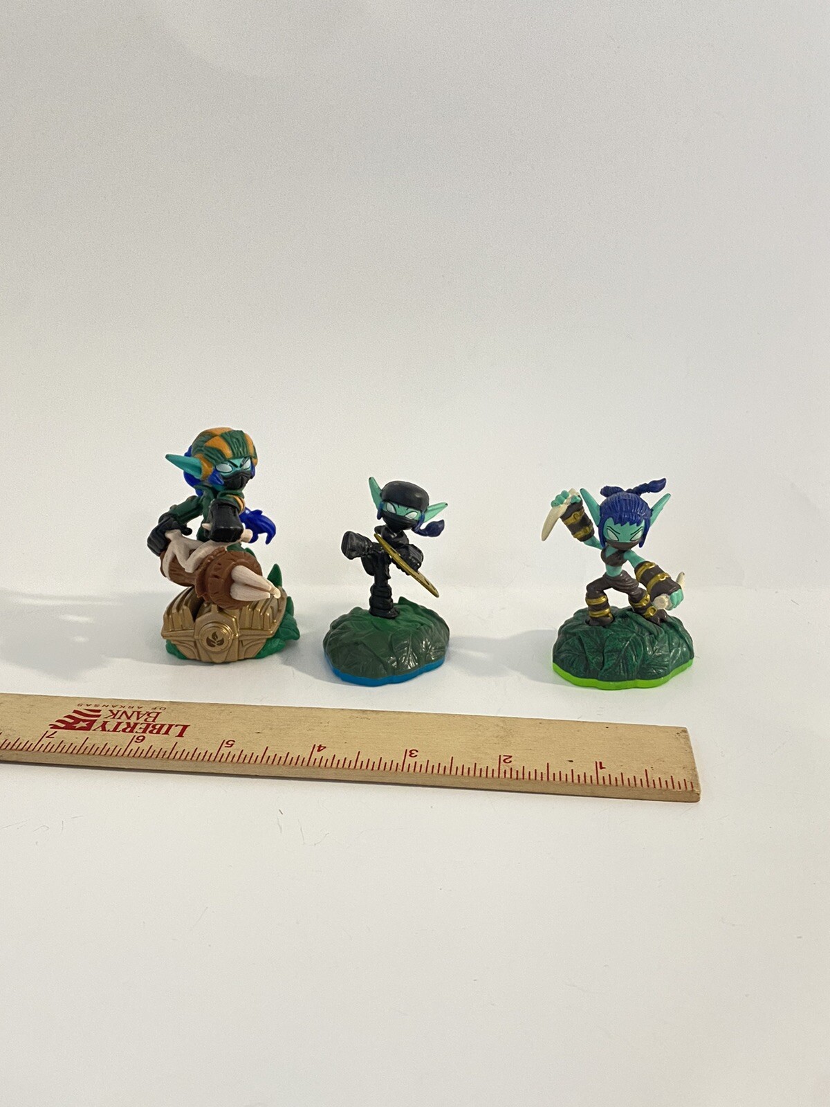 Skylanders 3 pc Stealth Elf Figure set by activision ninja elf shooter elf