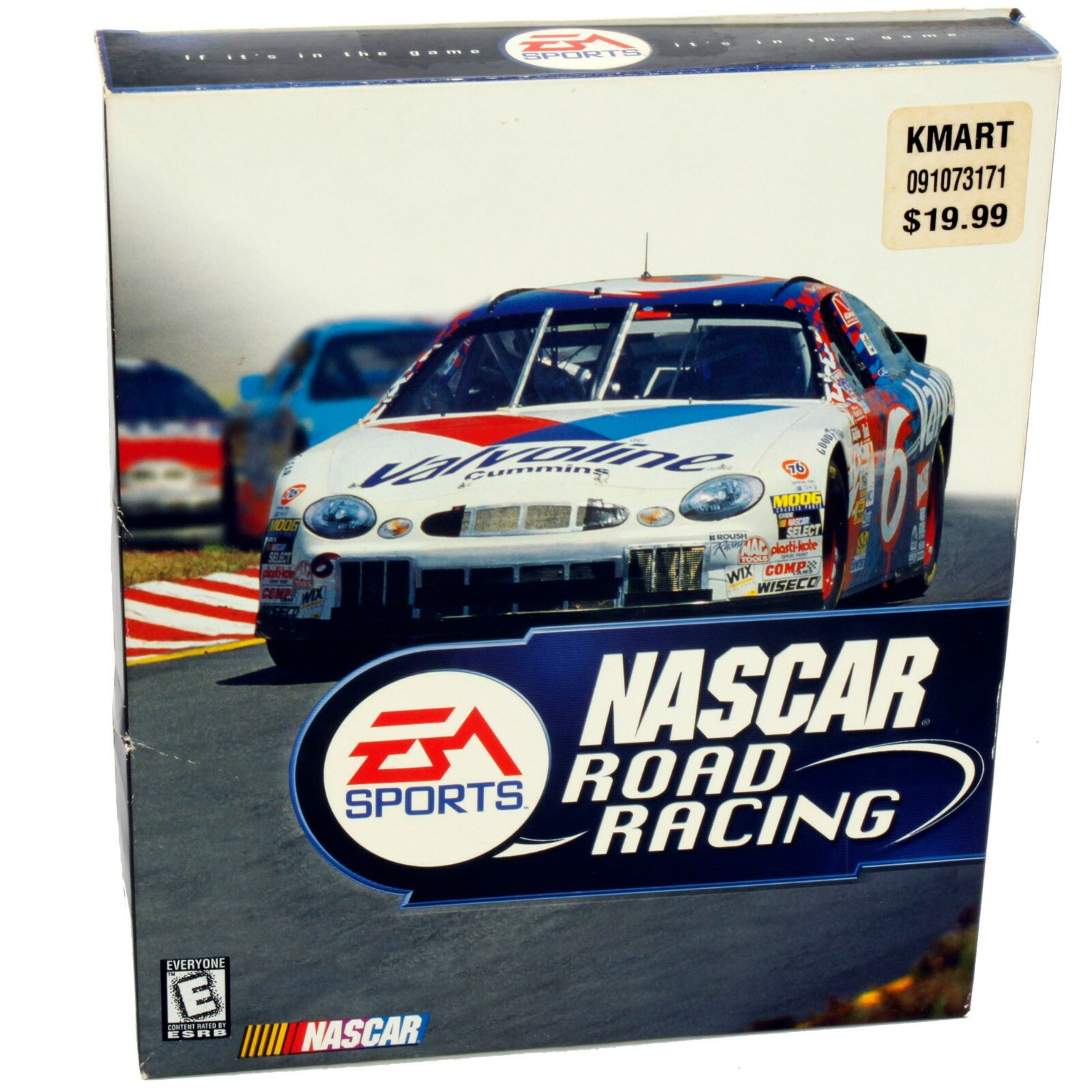 NASCAR ROAD RACING Simulation EA Sports Big Box / PC Cd-rom Complete TT18