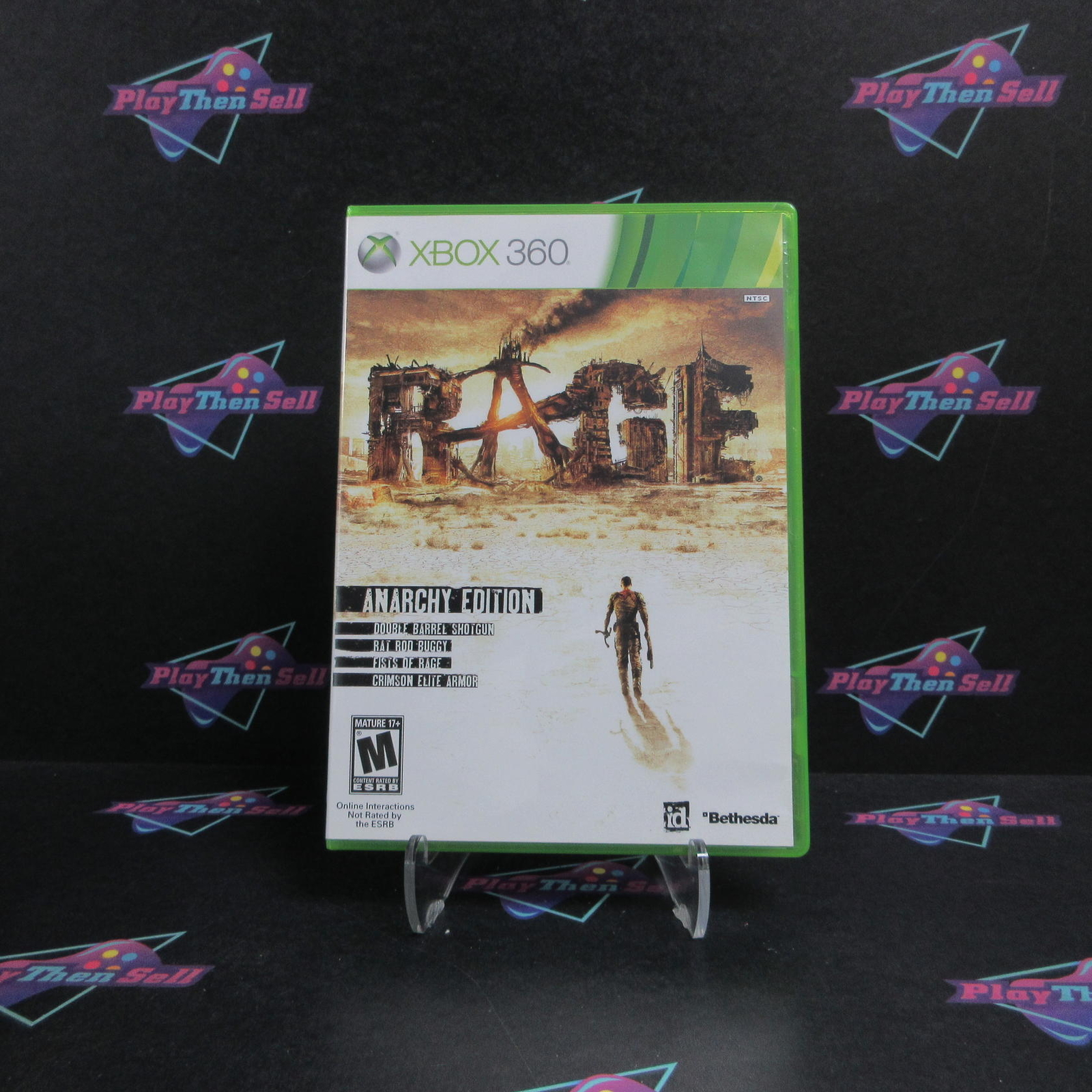 Refurbished Rage Anarchy Edition Xbox 360 Complete – Excellent Cond