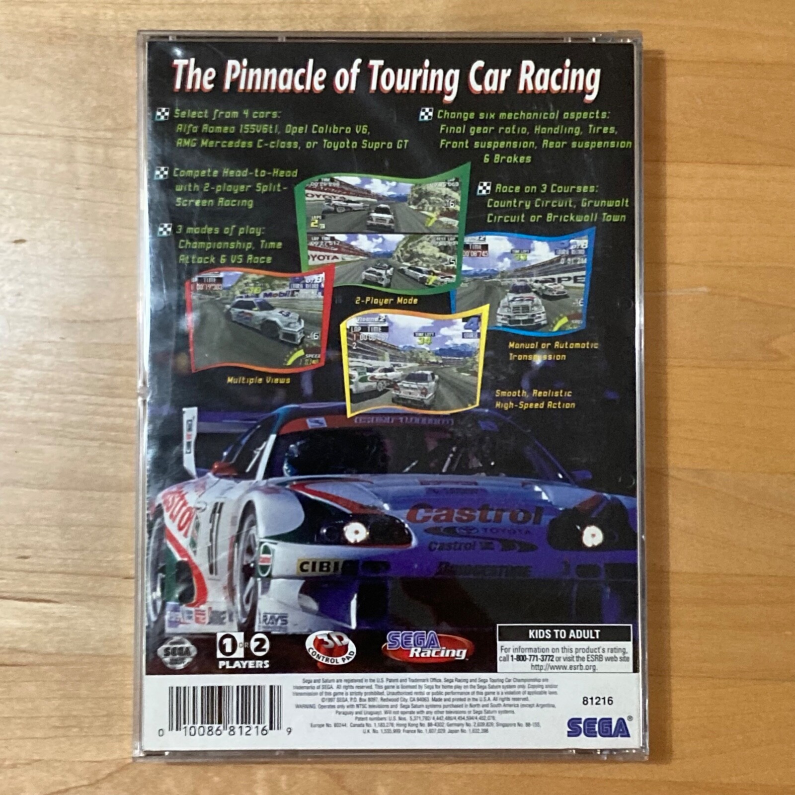 Sega Touring Car Championship (Sega Saturn, 1997)