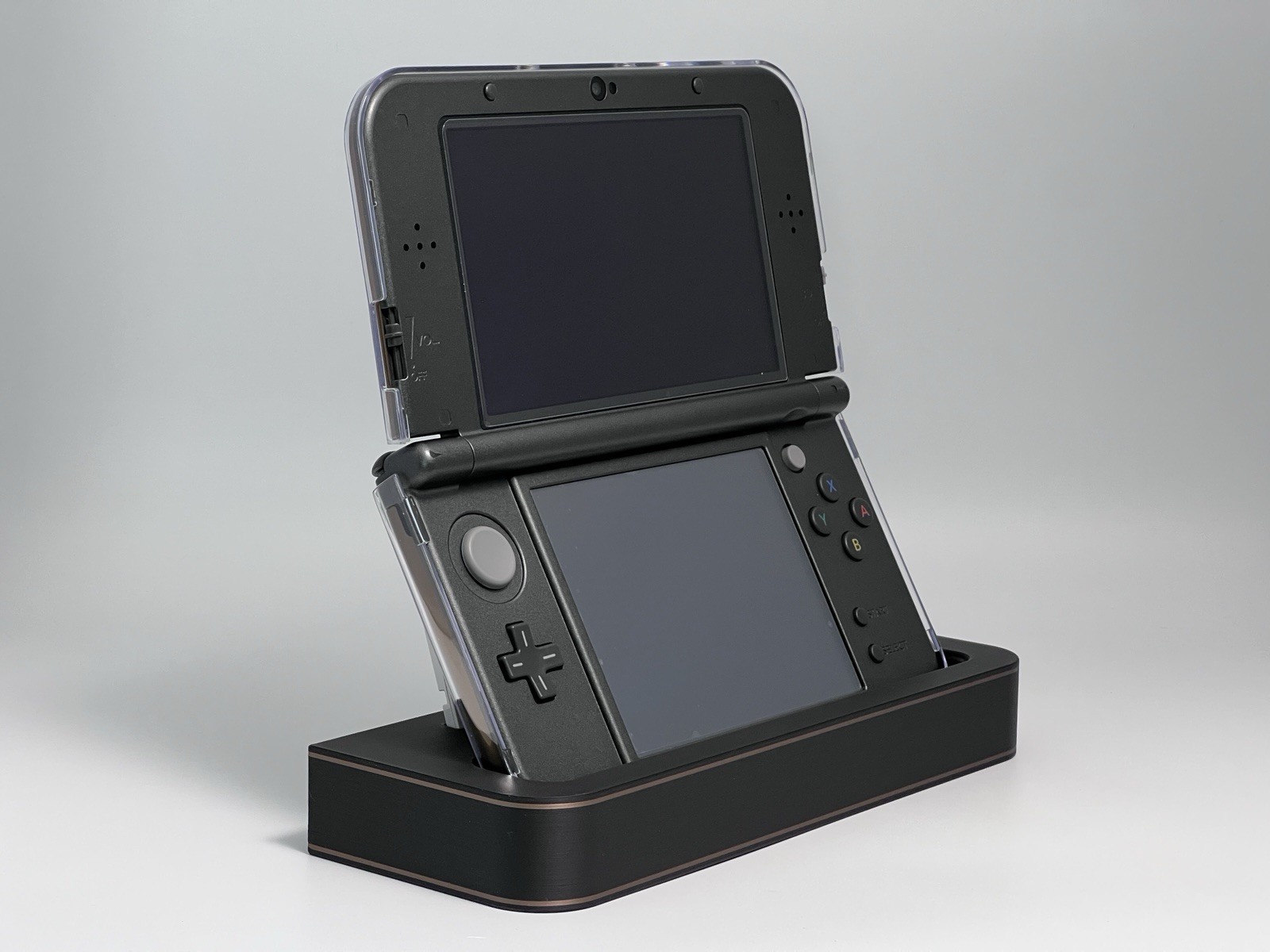 Collector Display Stand for New Nintendo 3DS XL Gold Inlay Core Series