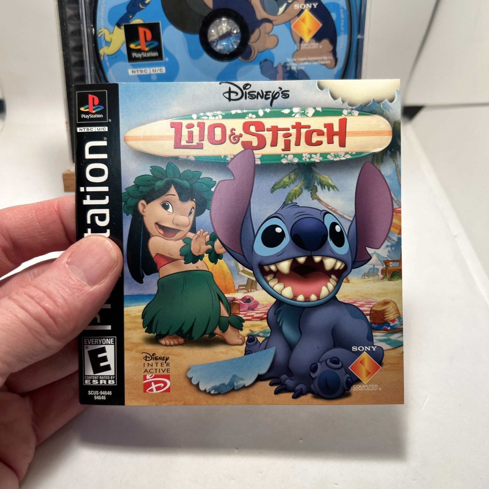 Disney’s Lilo & Stitch (Sony PlayStation 1, 2002) Complete Tested Fast Shipping!