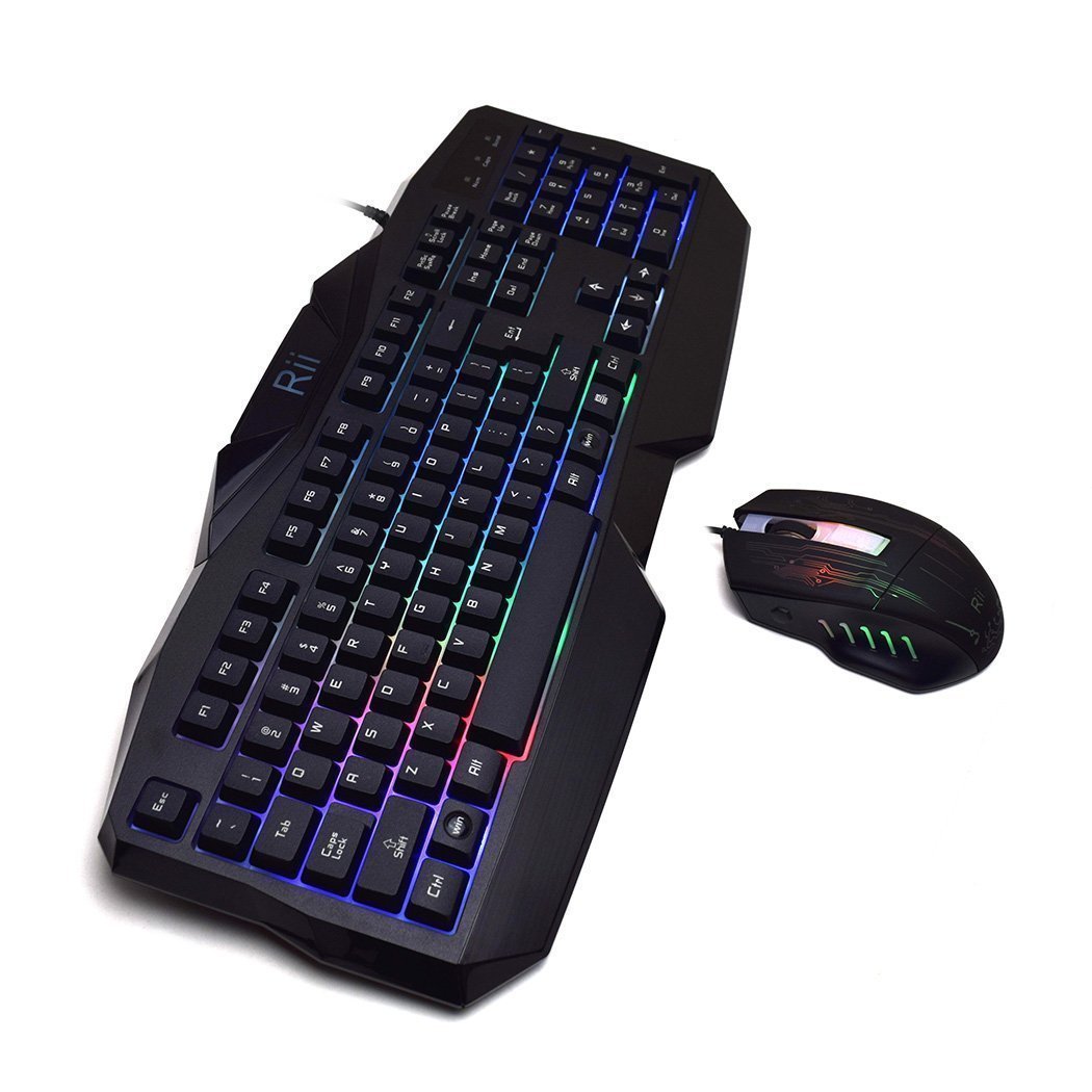 Brand New Rii RM400 Gaming Keyboard & Mouse Combo Set for PC/MAC