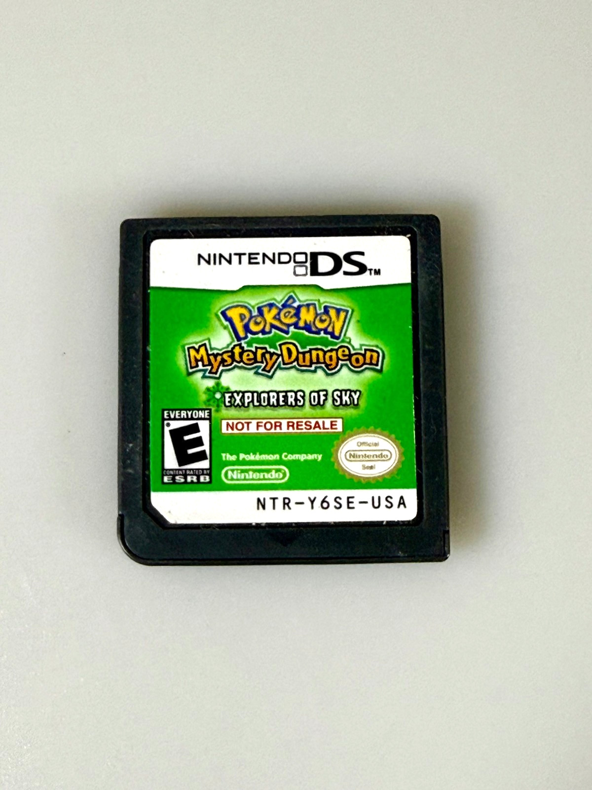 POKEMON MYSTERY DUNGEON EXPLORERS OF SKY Nintendo ds *NOT FOR RESALE DEMO* nfr E