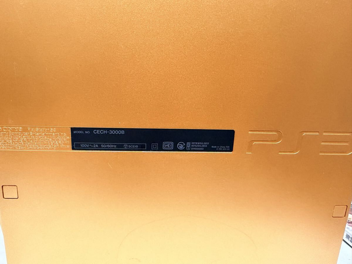 PS3 One Piece Pirate Warriors Gold Edition 320GB CECH-3000B Kaizoku Musou Play