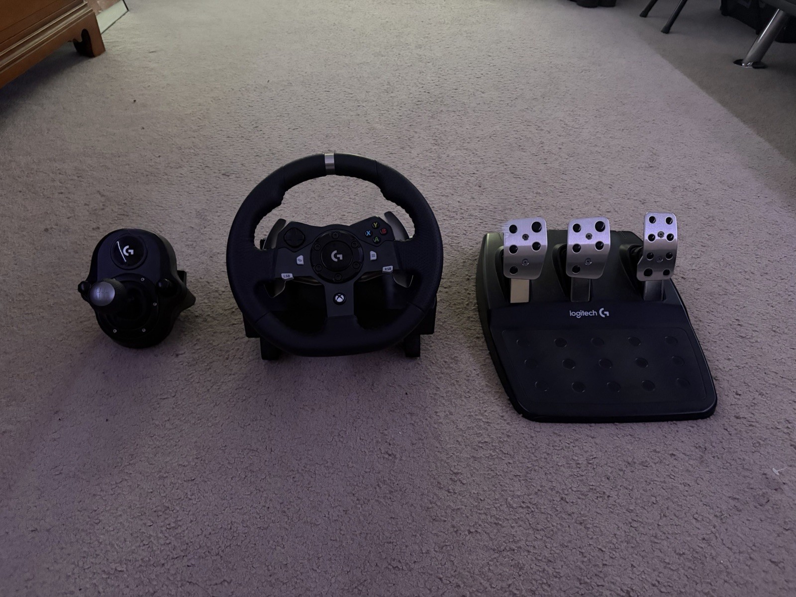 Logitech G920 Driving Force Racing Wheel – Black (941-000121)