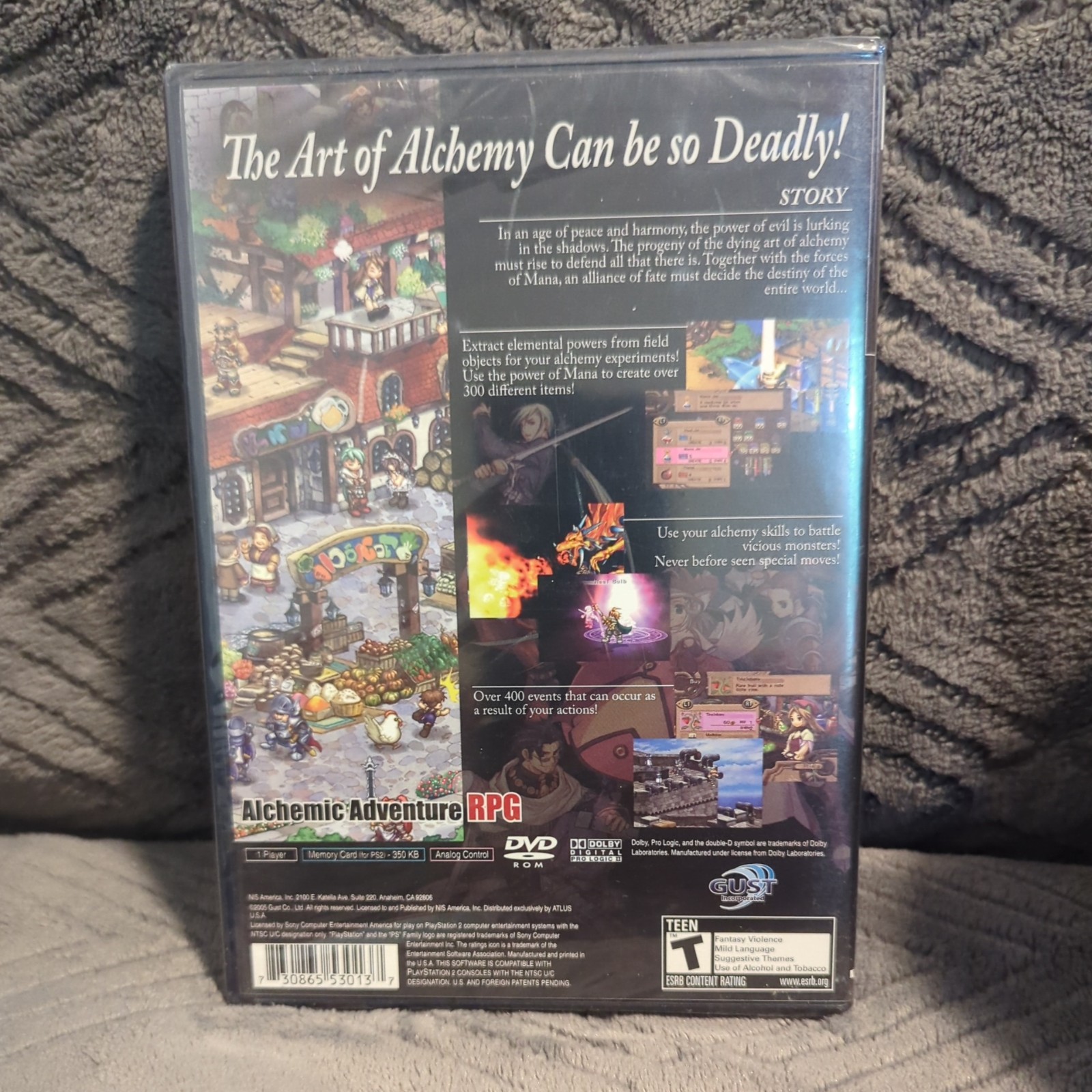 Atelier Iris: Eternal Mana (Sony PlayStation 2, 2005) BRAND NEW FACTORY SEALED