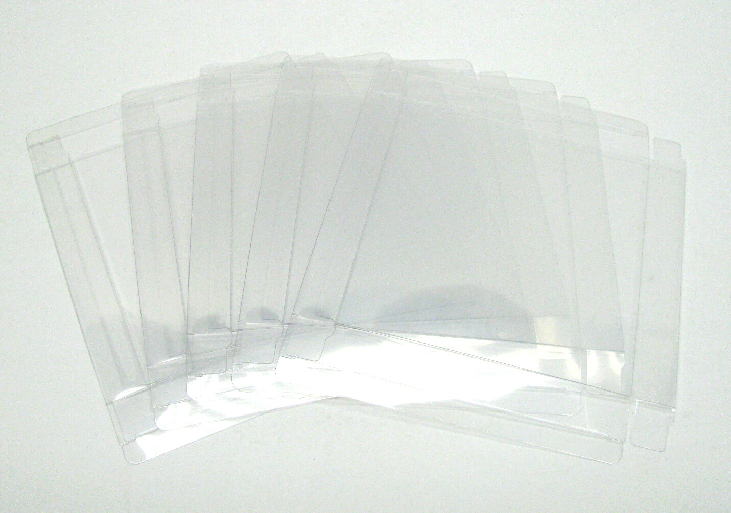 Clear Box Protectors For SEGA CD/SATURN/PS1 LONGBOX Video Games Custom Cases CIB