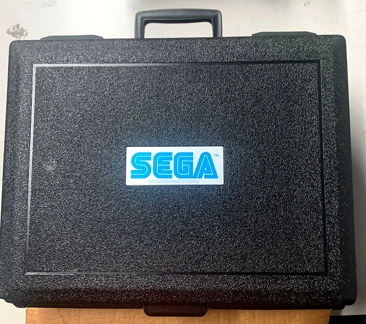 SEGA! Hard Shell Blockbuster Console Case: Storage-Display-Travel-Carry- NEW