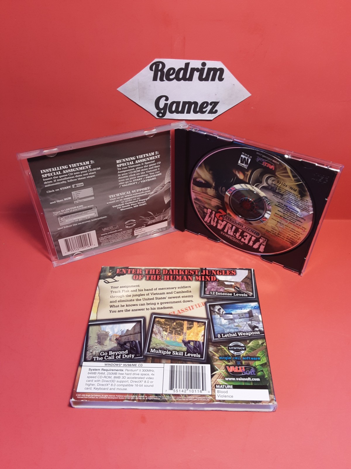 Elite Forces Vietnam 2 Special Assignment w/Slip Cover Windows PC Video Games