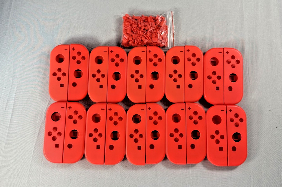 Genuine Official Nintendo Switch JoyCon Shells Bulk Lot 10 – Replacement Housing