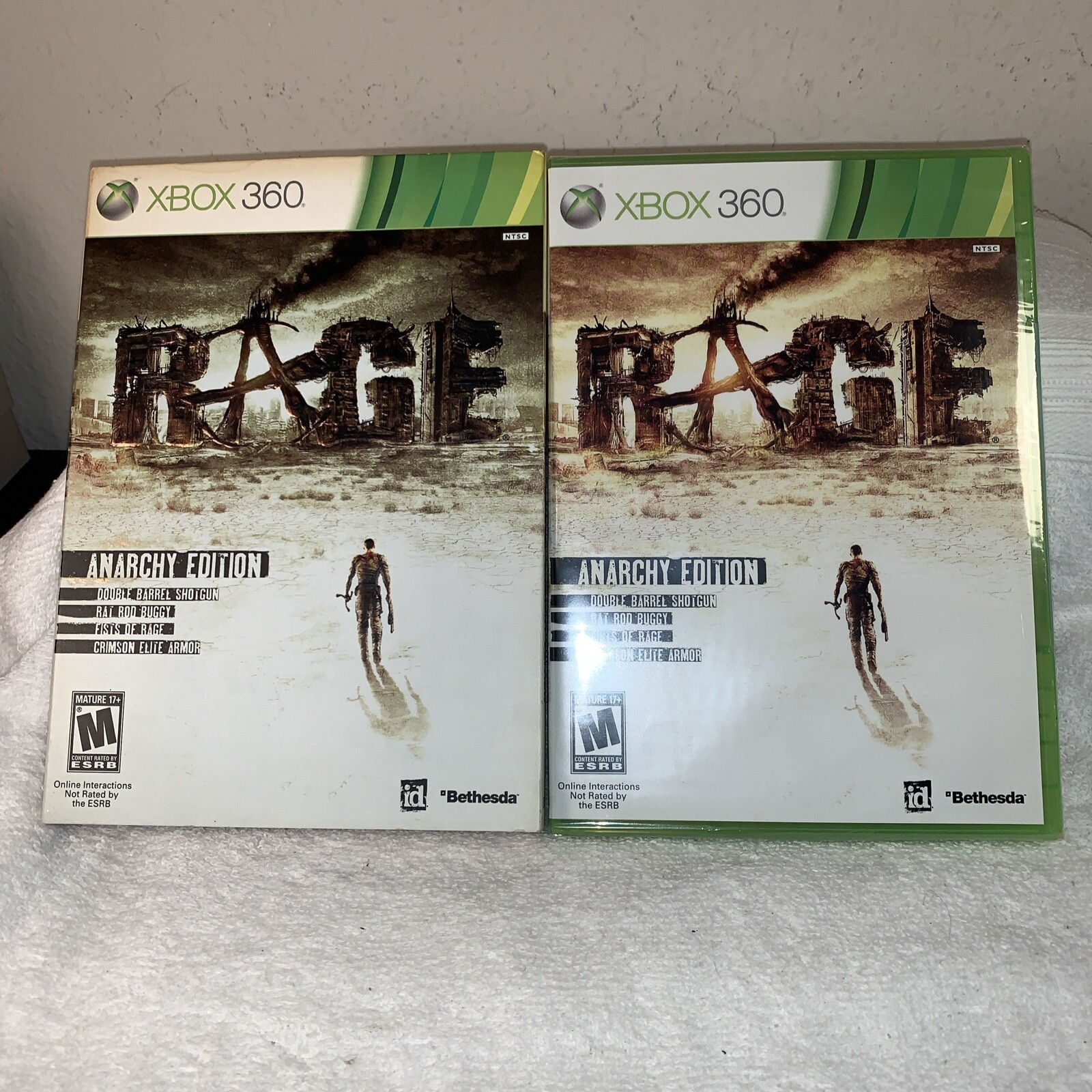 Rage – Anarchy Edition Microsoft Xbox 360 Rare Factory Sealed With Slipcover