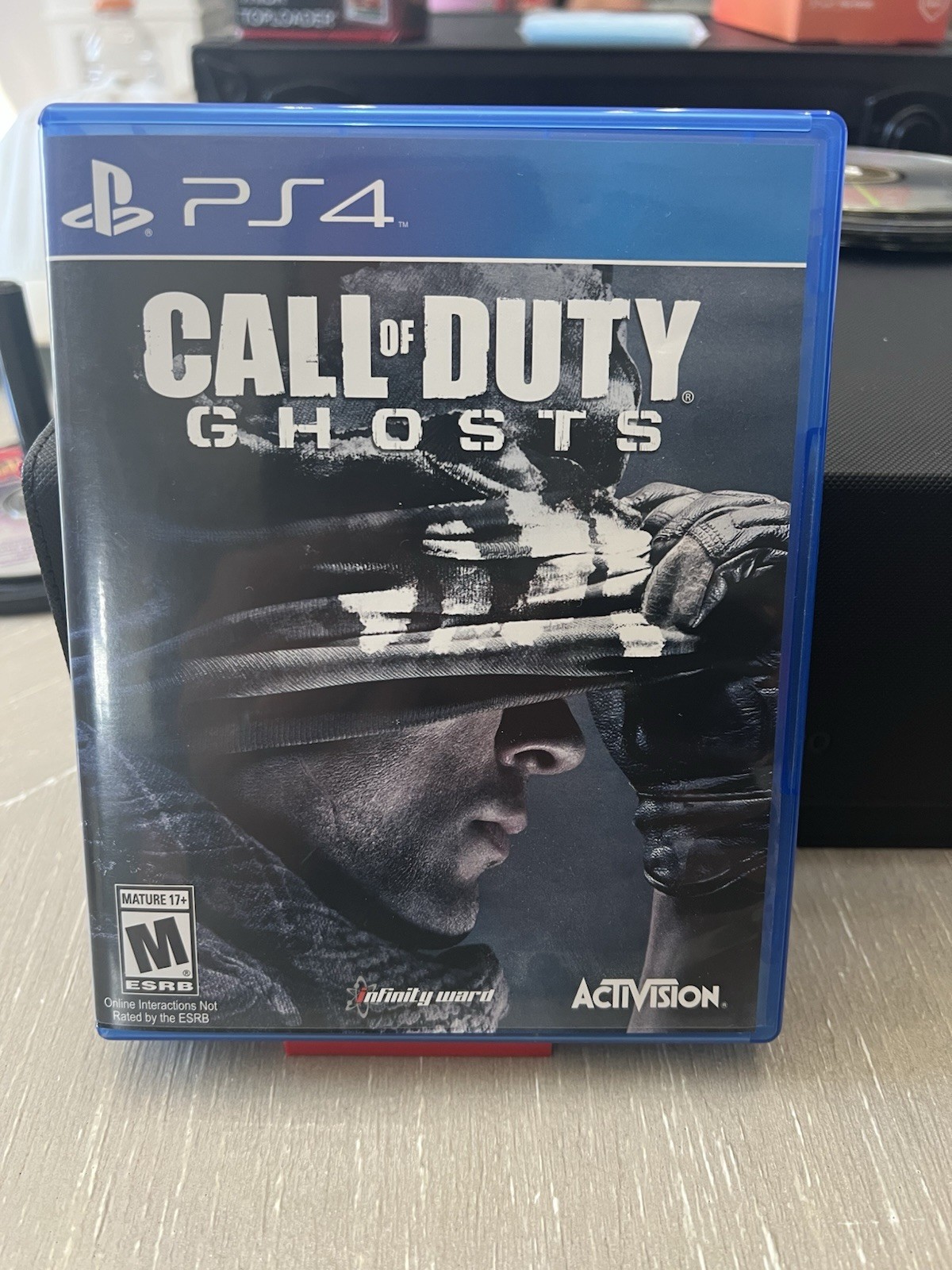Call of Duty: Ghosts PS4 Disc Case Tested Working Manual Included