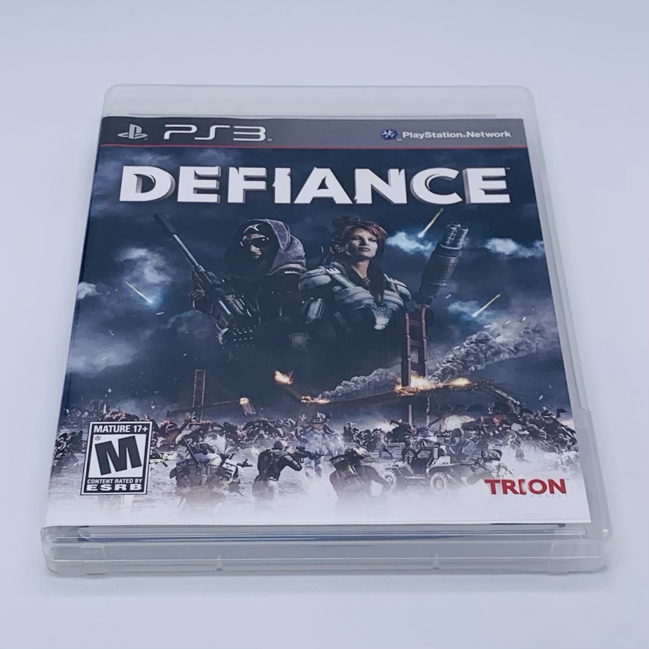 Defiance Sony PS3, 2013 Trion – Complete w/ Manual 2 Cards & Stickers CIB Tested