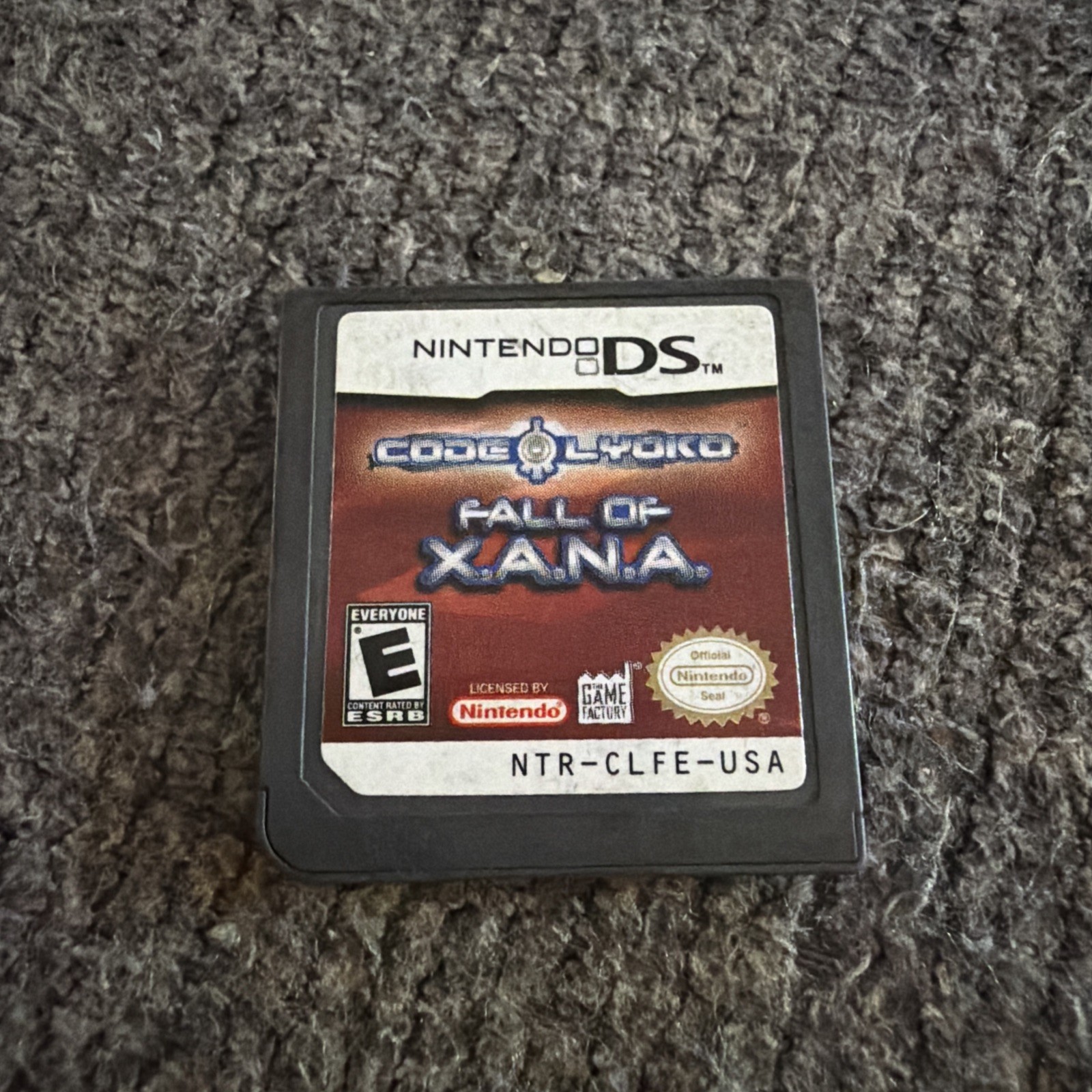 Code Lyoko: Fall of X.A.N.A. Nintendo DS 2008 Authentic Cart Only