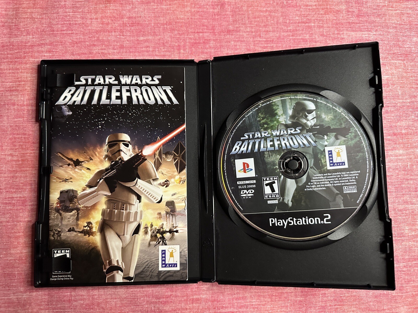 Star Wars Battlefront PS2 – DISCONTINUED TESTED Plays GREAT *SEE NOTES*