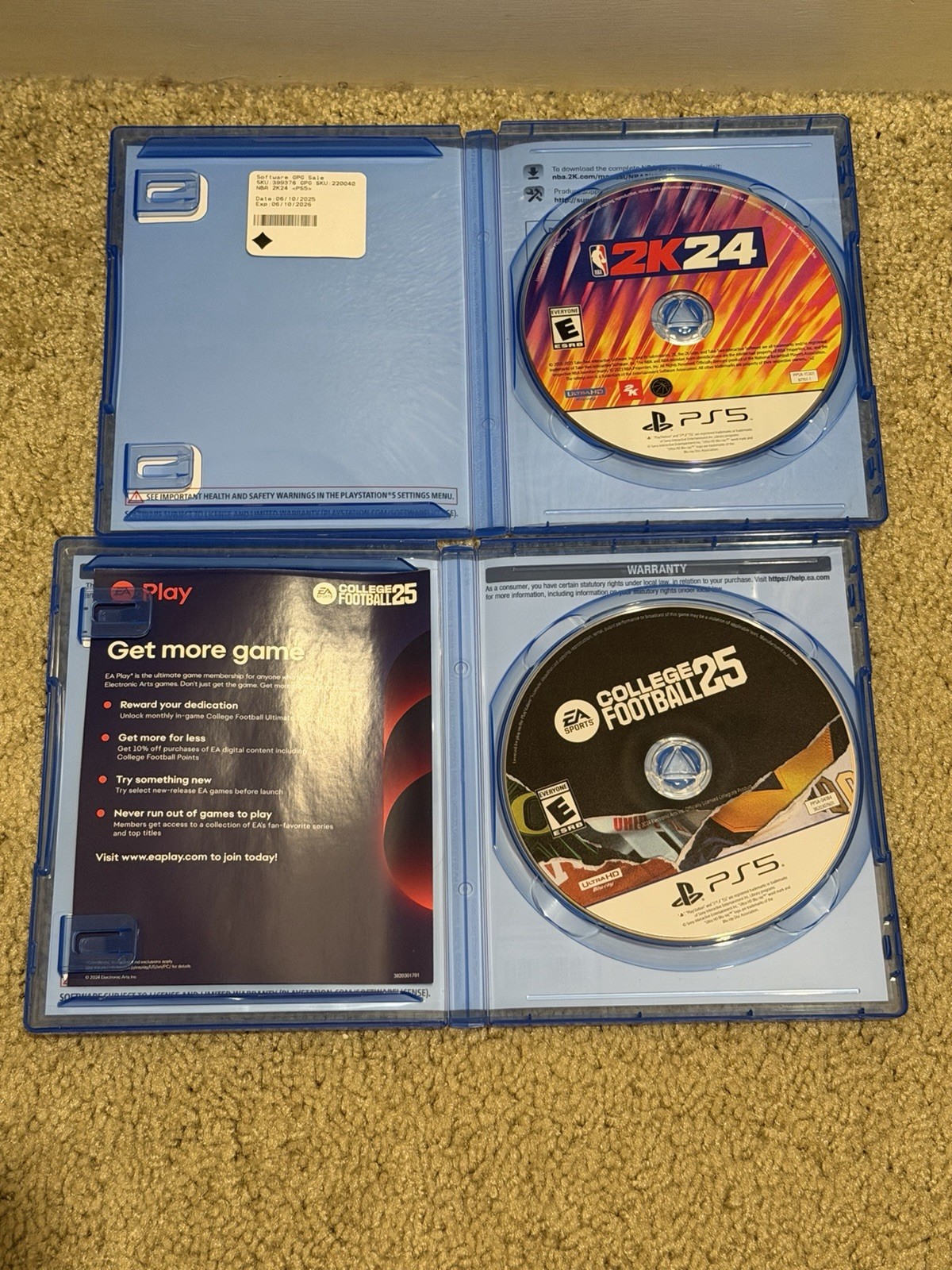 Sony PlayStation 5 PS5 Disc Console CFI-1215A 2 Controllers 2 Games TESTED