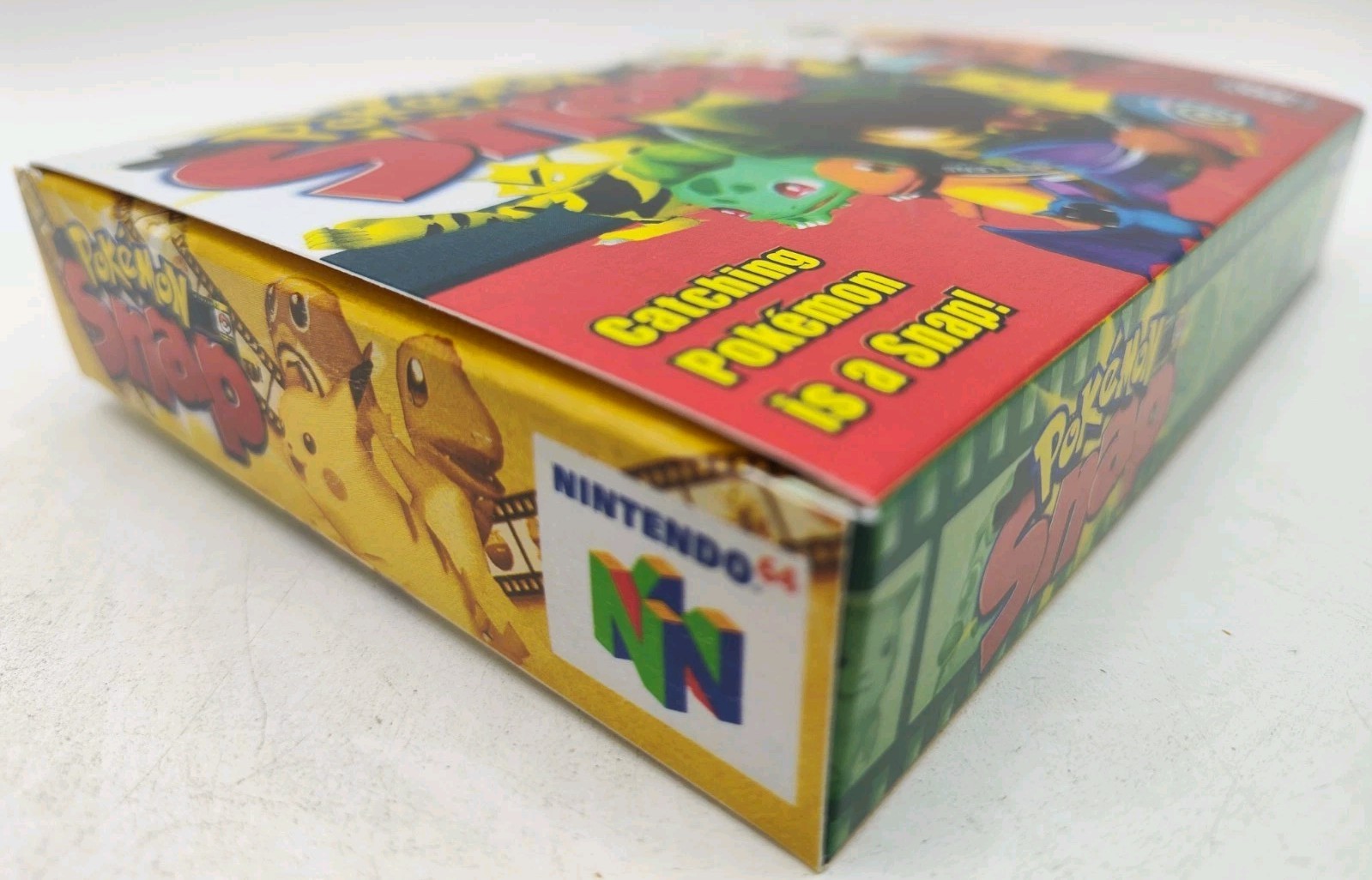 Pokemon Snap (N64, 2000) *VGC w/ Manual + Case Protector* Cleaned & Tested! READ