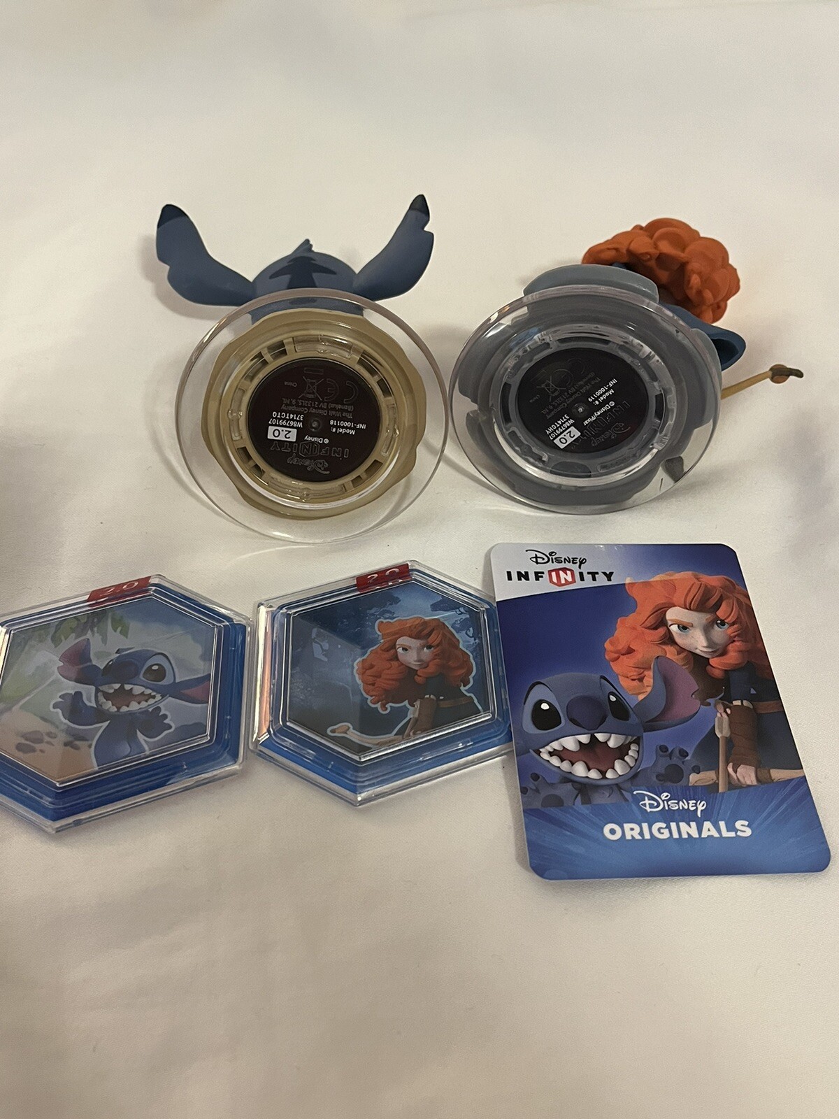 Disney Infinity Merida Stitch Toy Box 2.0 PlaySet With 2 Power Discs