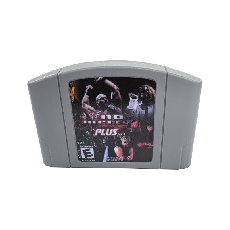 WWF No Mercy Plus V2.1. Video Game For Nintendo 64 Console USA Version