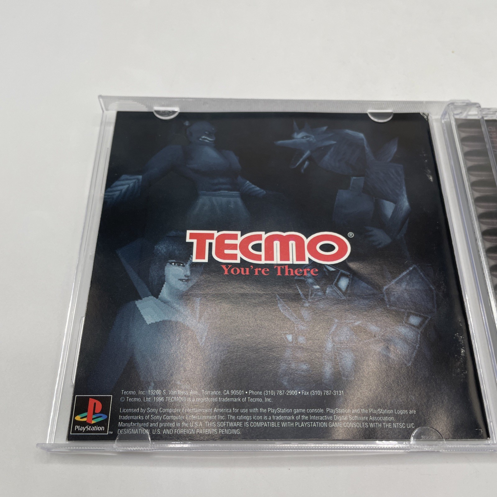 Tecmo’s Deception + Kagero + Dark Delusion 1-3 PS1 PlayStation 1 Lot Of 3 Games