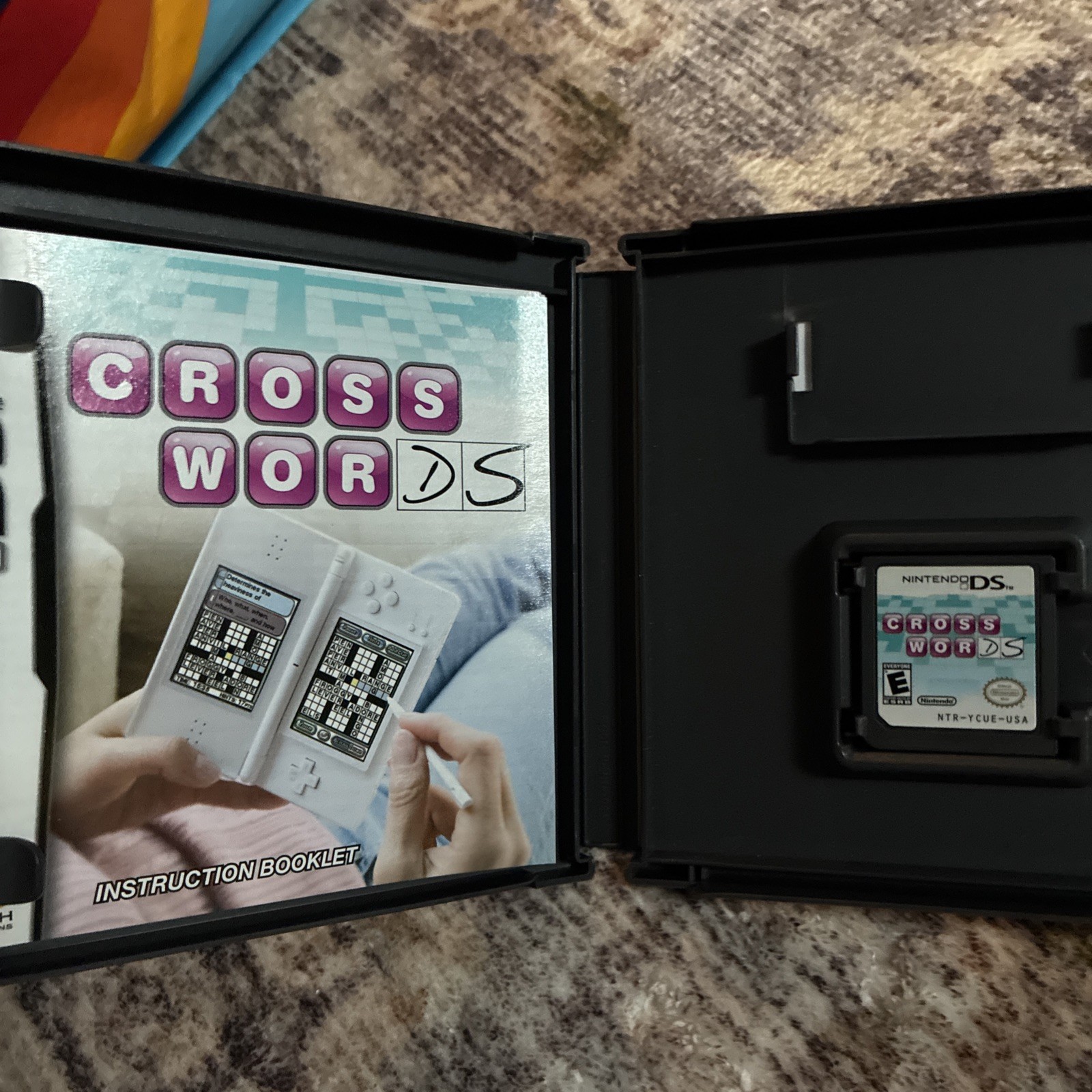 Crosswords DS (Nintendo DS, 2008) Complete and Tested with Manual