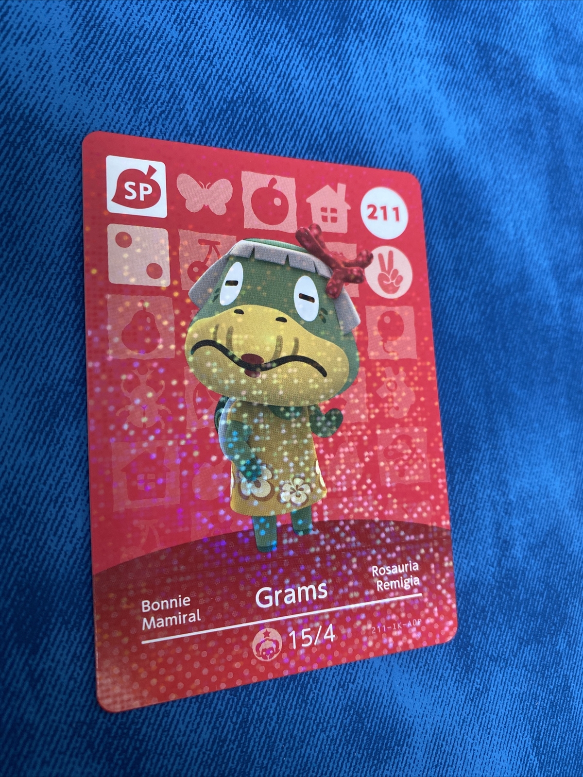 Grams (211) Series 3 – Animal Crossing Amiibo Card – Never Scanned
