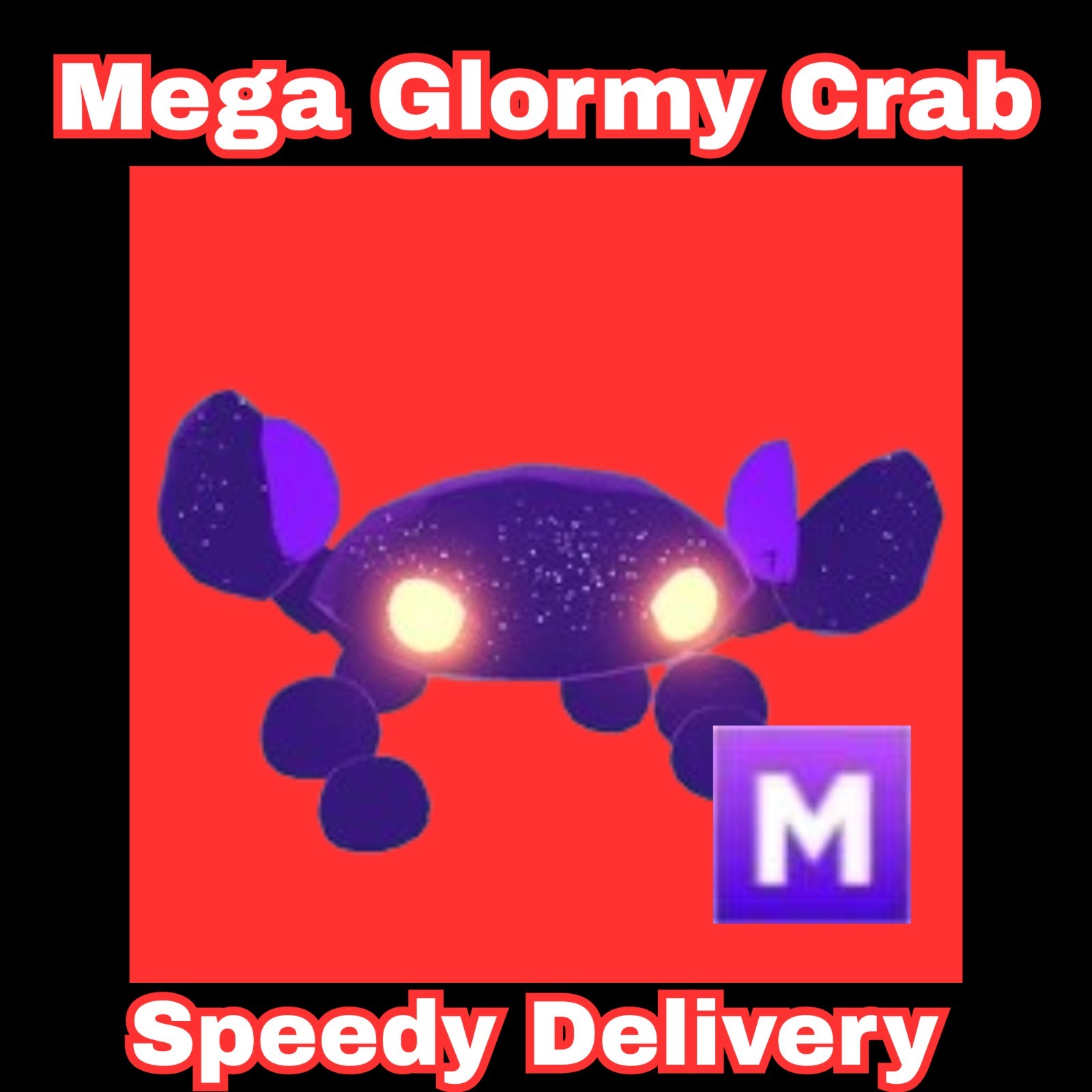 Mega Neon Glormy Crab – Adopt Your Pet From Me! UFO Event 🛸