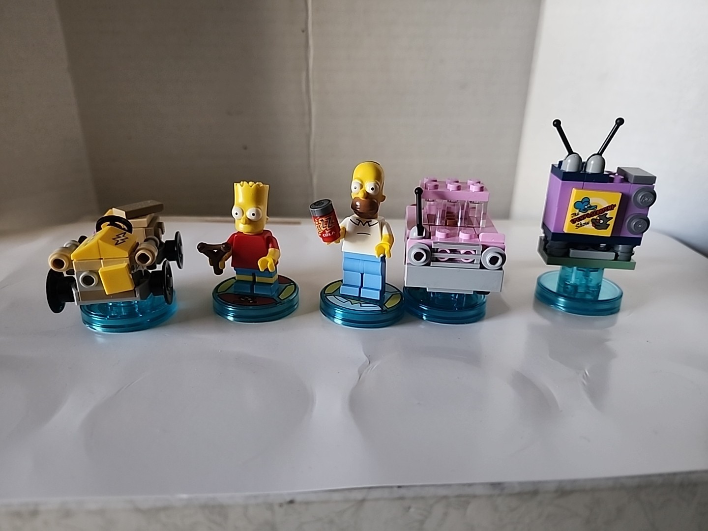 LEGO Dimensions The Simpsons LOT – Homer 71202, Bart 71211,