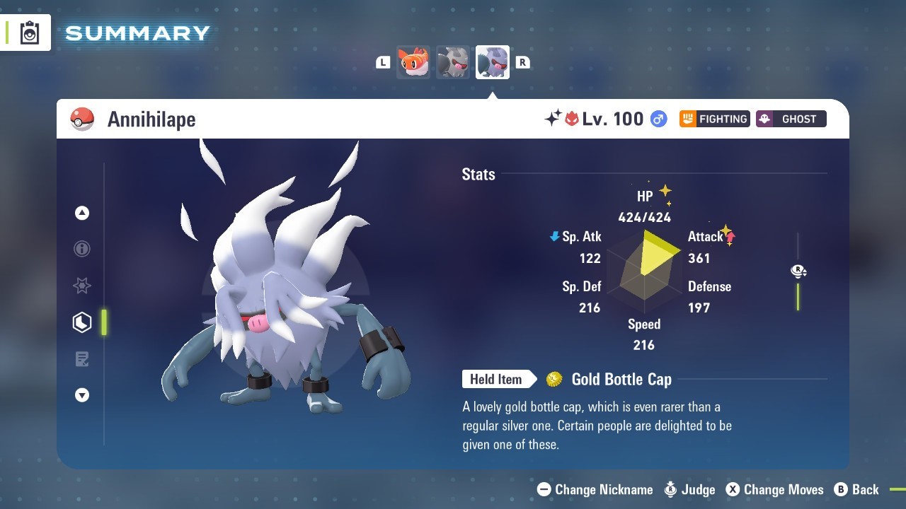Pokémon Legends: Z-A Shiny Annihilape 6iv ✨Max EV✨ ALPHA