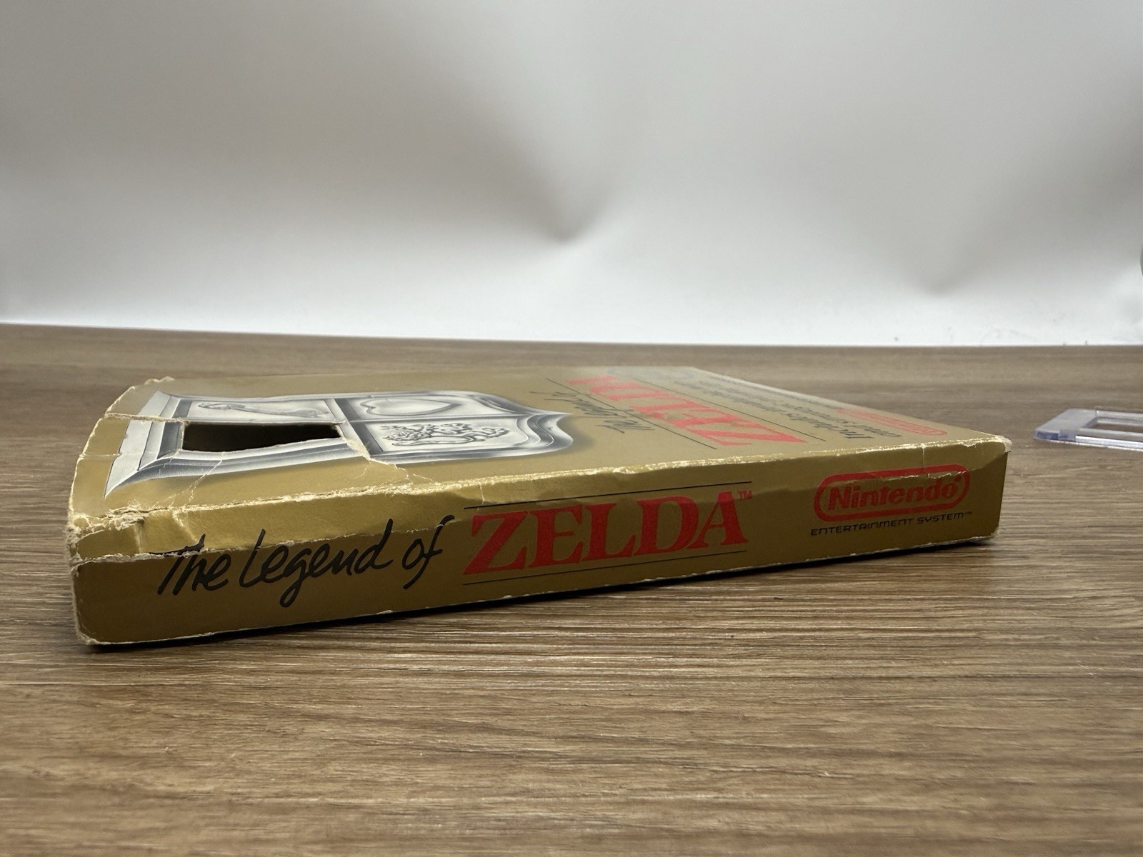 The Legend of Zelda Nes Cartridge w/Box + Manual Original Nintendo 5-Screw