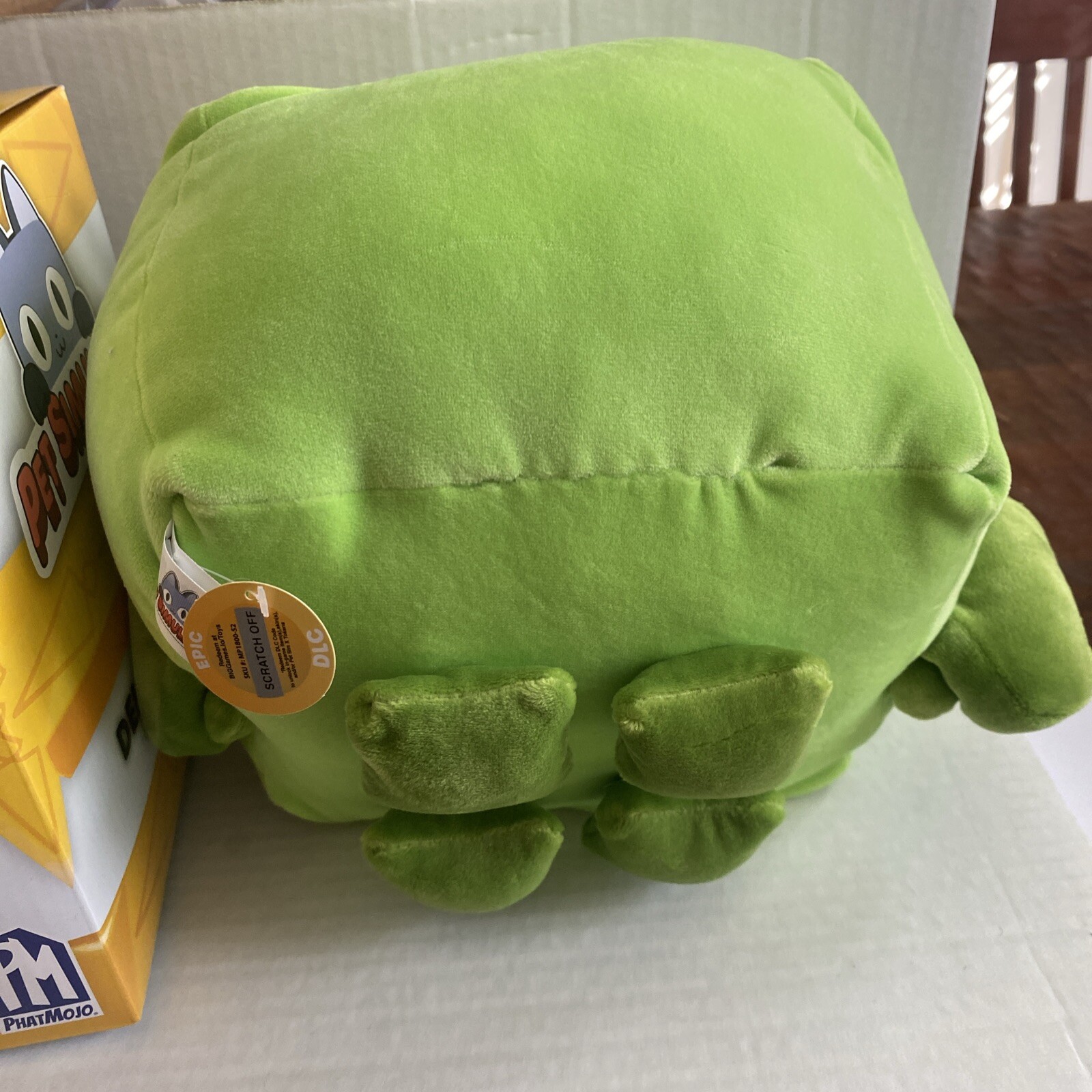Pet Simulator X Deluxe Fantasy 8” Plush Series 2 GREEN GOBLIN With DLC Code