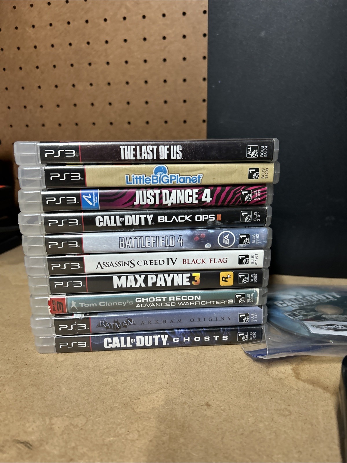 PS3 Slim 250GB Bundle 21 Games & 1 Controller – Tested – NO HDMI/Charge Cord