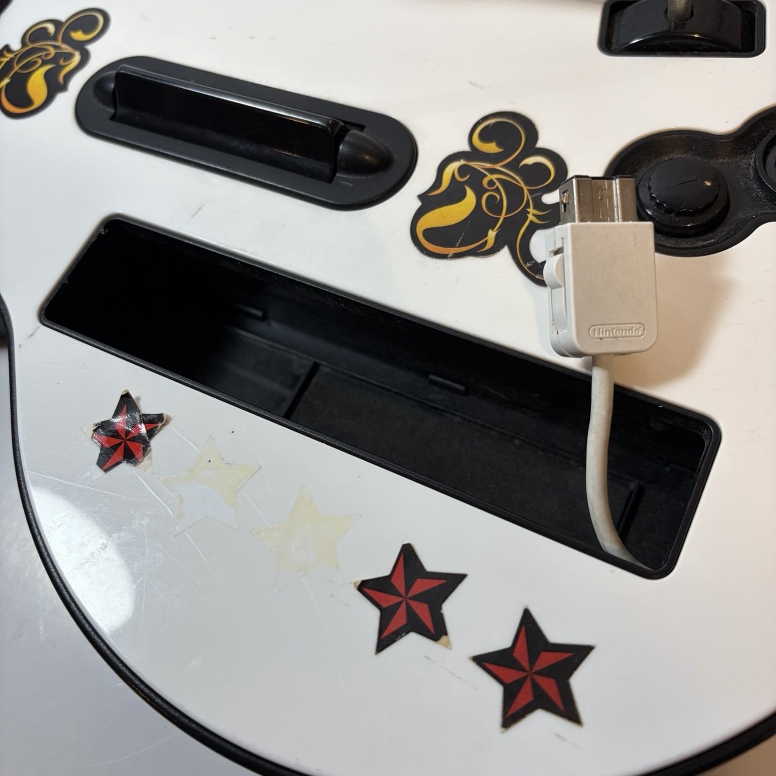 Guitar Hero Red Octane Gibson Les Paul 95125.805 Nintendo Wii Guitar Tested